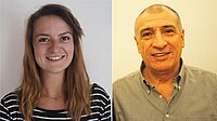 Iván Barbaric und Bianca Mondello koordinieren die Lateinamerikanische Woche
